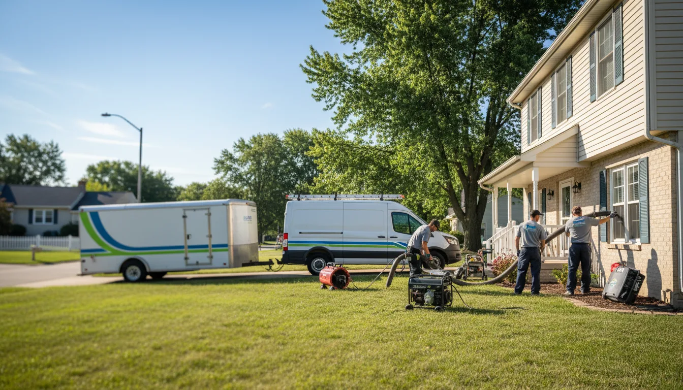 Flooded Basement Restoration And Cleanup With Repair in Watersmeet, MI near me